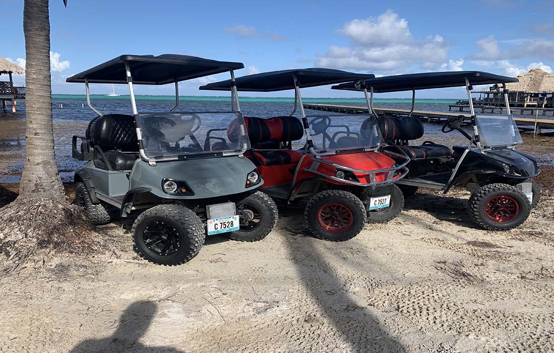Deluxe Golf Cart San Pedro
