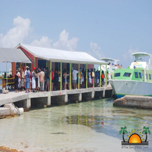 Water Taxi San Pedro Belize - Golf Cart Delivery